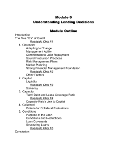 Chapter 2 - Farm Credit University