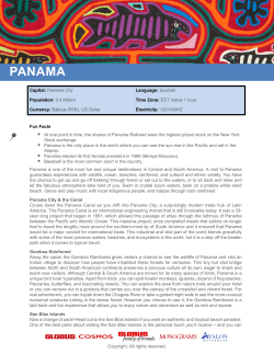 Panama Travel Info