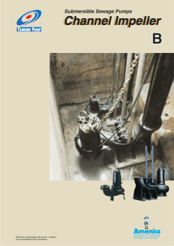 View Tsurumi B Series Submersible Pump Specs