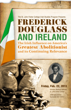 Frederick Douglas Conference Booklet