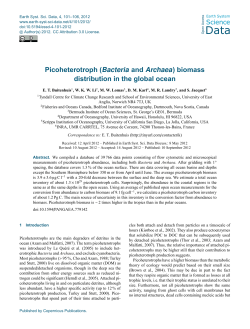 Social S - Earth System Science Data