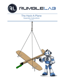 The Hack-A-Plane