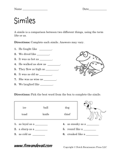 Simile Worksheet 2.pages