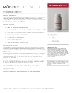 digestive enzymes
