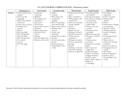 Science - St. Paul`s School