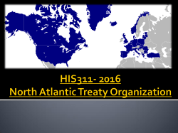 North Atlantic Treaty Organization
