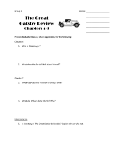 The Great Gatsby Review