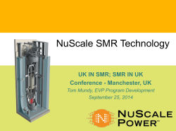 NuScale SMR Technology