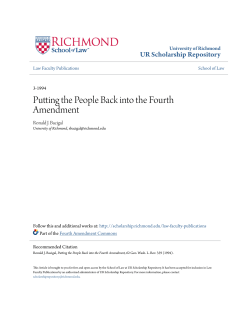 Putting the People Back into the Fourth Amendment