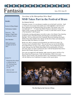 Fantasia - Metropolitan Silver Band