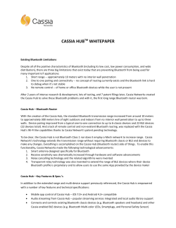 cassia hubtm whitepaper