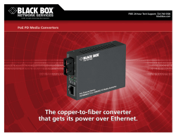 MiC PoE PD 10-100 Converter