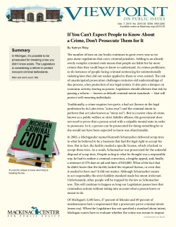 If You Can`t Expect People to Know About a Crime, Don`t Prosecute