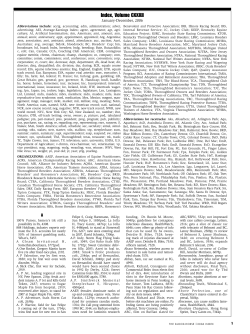 Index, Volume CXXXII