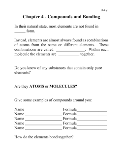 Chapter 4 - U of L Class Index