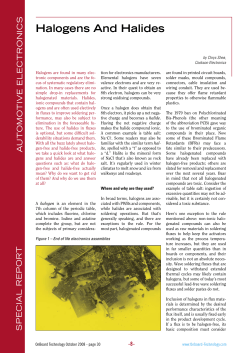 Halogens And Halides