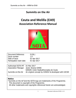 Ceuta and Melilla (EA9)