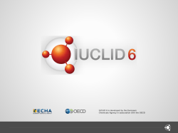 User B - IUCLID