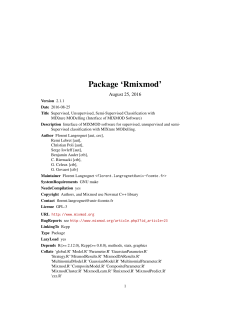 Package `Rmixmod`