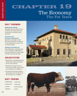 The economy - storyofoklahoma