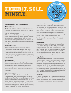 Exhibit. Sell. Mingle.