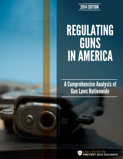 A Comprehensive Analysis of Gun Laws Nationwide