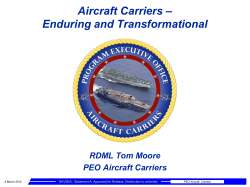 Aircraft Carriers &ndash; Enduring and Transformational
