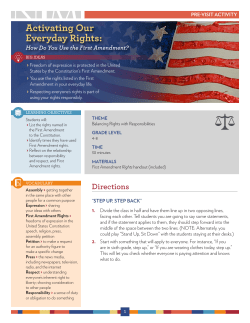 Activating Our Everyday Rights