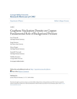 Graphene Nucleation Density on Copper: Fundamental Role of