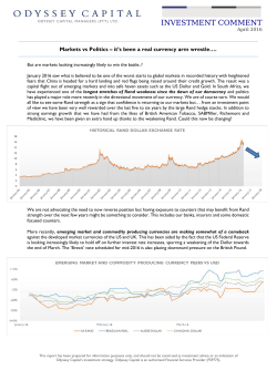 Newsletter April 2016 - odyssey capital &ndash; managers