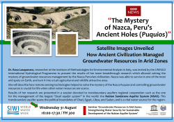 The Mystery of Nazca, Peru`s Ancient Holes (Puquios)