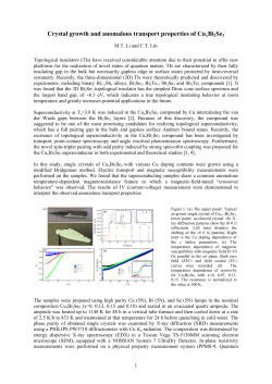Crystal growth and anomalous transport properties of CuxBi2Se3