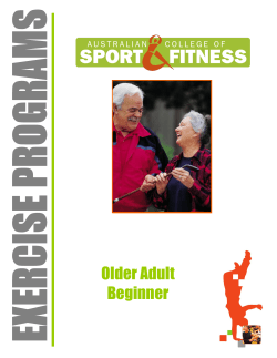 Older Adult Beginning