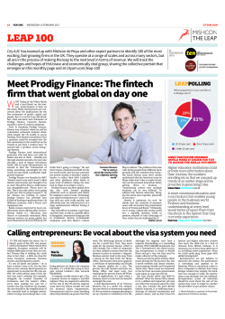 LEAP 100 - Mishcon de Reya