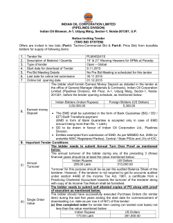 INDIAN OIL CORPORATION LIMITED