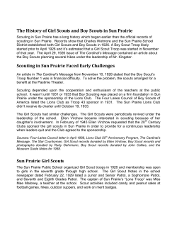The History of Girl Scouts and Boy Scouts in Sun