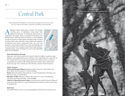 Central Park - Blue Guides