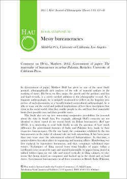 this PDF - HAU: Journal of Ethnographic Theory