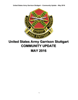 United States Army Garrison Stuttgart