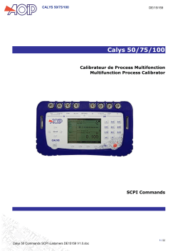 Calys 50/75/100