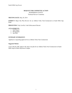 South Mills Gap Soccer