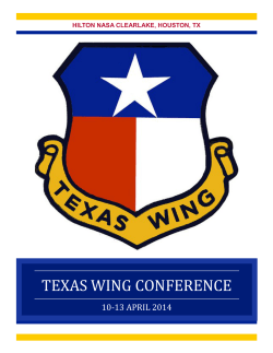 texas wing conference - Texas Wing, Civil Air Patrol