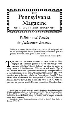 Pennsylvania Magazine - Open Journal Systems