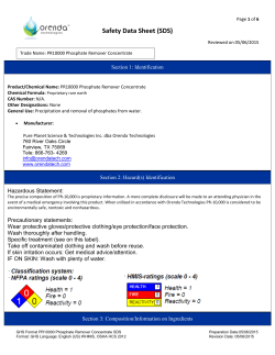 Safety Data Sheet (SDS)