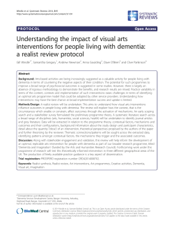 a realist review protocol