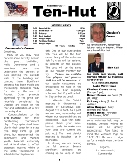 Ten-Hut September 2011