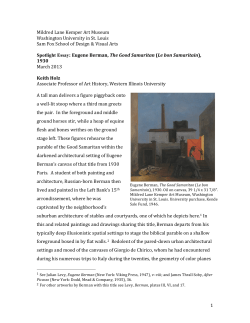 March 2013 - Kemper Art Museum - Washington University in St. Louis