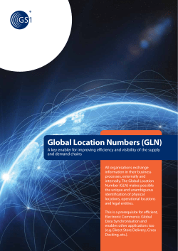 Global Location Numbers (GLN)