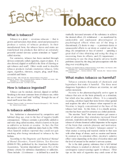 Tobacco - Forrest College