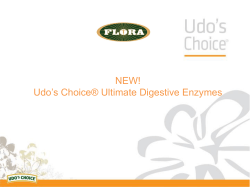 NEW! Udo`s Choice&reg; Ultimate Digestive Enzymes